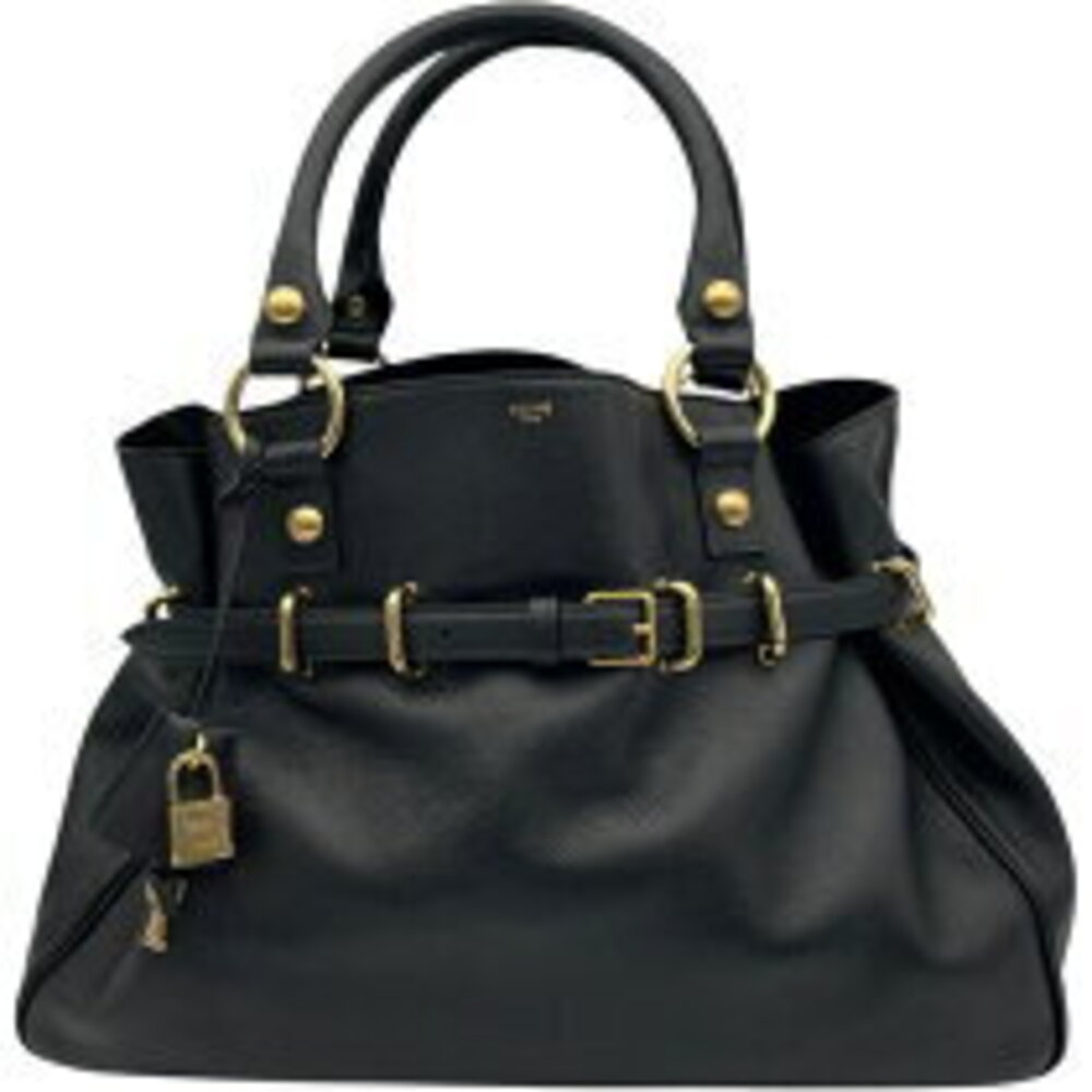 Celine Anita black leather handbag